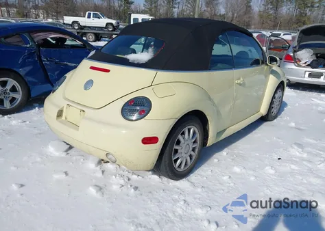 2004 Volkswagen New Beetle Gls from USA, damaged, VIN 3VWCM21Y84M302315
